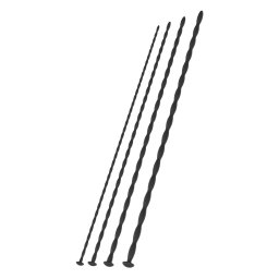 Hidden Desire Extreme Penis Dilator Set Small 4 pcs Black