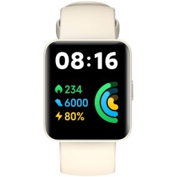 Ceas Smartwatch Xiaomi Redmi Watch 2 Lite, 1.55", SpO2, GPS, Bluetooth, Ivory