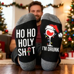 Sosete Amuzante Holy Socks I m Drunk , Marime 41-43