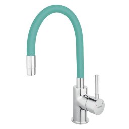 Baterie bucatarie cu pipa flexibila Menta - Zumba