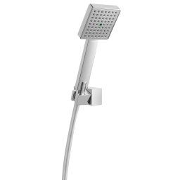 Para dus Ferro Amigo VerdeLine, 1 functie, suport reglabil, furtun flexibil, crom