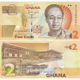Ghana 2015 - 2 cedis, necirculata