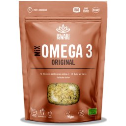 Mix BIO Omega 3, cu seminte de in si chia Iswari