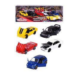 MAJORETTE SET YOUNGSTER 5 MASINUTE 7.5CM SuperHeroes ToysZone
