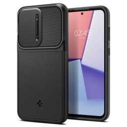 Husa SPIGEN Optik Armor - Husă telefon - compatibil cu Samsung Galaxy S23 FE - Anti-șoc - culoare Negru
