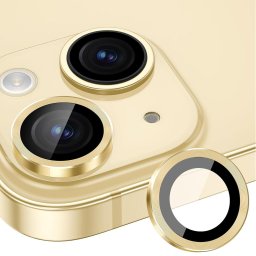 Folie pentru iPhone 15 / 15 Plus - Lito S+ Camera Glass Protector - Yellow