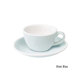 Set 6 cesti Loveramics Flat White 150 ml - River Blue