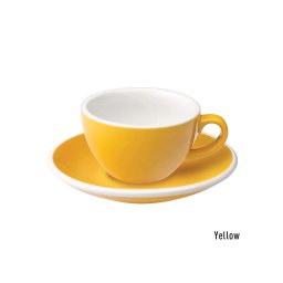 Set 6 cesti Loveramics Flat White 150 ml - Galben