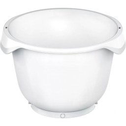 Bol pentru amestecat, Bosch, Plastic, Alb, pentru MUM9 Compatibil cu OptiMUM, MUZ9KR1