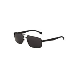 BOSS Ochelari de soare gri metalic / negru