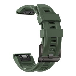 Curea Tech-Protect Iconband Garmin 3 5 3HR 5X Plus 6X 6X Pro 7X 8 51mm verde army