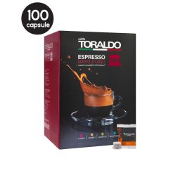 100 Capsule Caffe Toraldo Miscela Cremosa – Compatibile Uno System