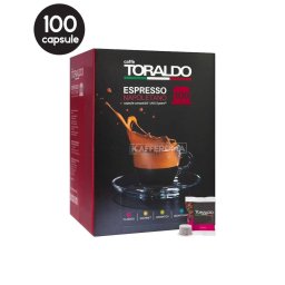100 Capsule Caffe Toraldo Miscela Classica – Compatibile Uno System