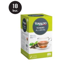 18 Paduri Caffe Toraldo Ceai Negru cu Lamaie - Compatibile ESE44
