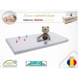 Saltea Fibra Cocos 120x60x11cm, MyKids Bumbacel