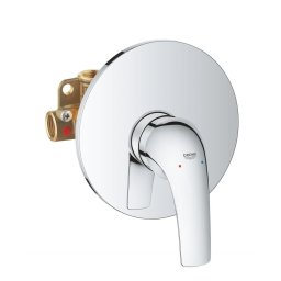 Baterie dus Grohe Start Curve, 1/2'', cartus ceramic, protectie reflux, crom - 29114000