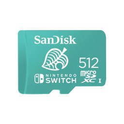 Card de memorie SanDisk Nintendo Switch, microSDXC, 512GB, UHS-I, Class 10