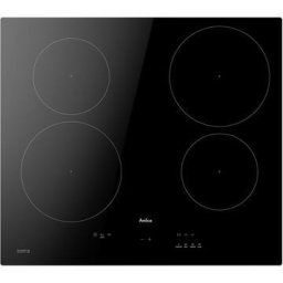 Plita Amica DI 6410 PPB, 59.2 cm, inductie 4 zone, Negru