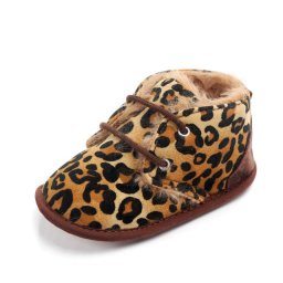 Ghetute imblanite pentru fetite - Leopard