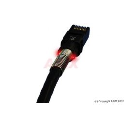 Patchsee RJ45 CAT.6a FTP black 2,4m
