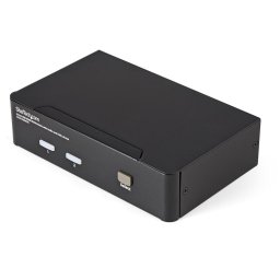 2 Port USB HDMI KVM Switch with Audio and USB 2.0 Hub