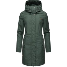Ragwear Palton de iarnă 'Jannisa' verde închis