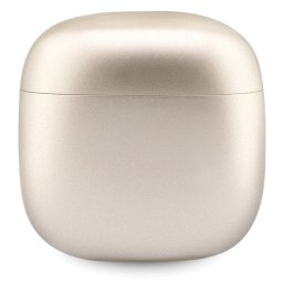 Original Albastrutooth Earphones TWS GUESS GUTWST26PSK + docking station Classic EST Logo Auriu