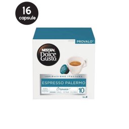 16 Capsule Nescafe Dolce Gusto Espresso Palermo Cremoso