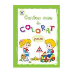 Cartea mea de colorat: Jucarii