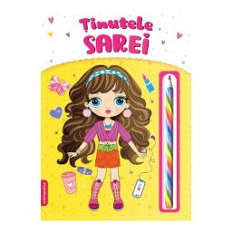 Tinutele Sarei. Carte de colorat
