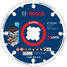 Disc de taiere X-LOCK EXPERT Diamond Metal Wheel, 115 x 22,23 mm