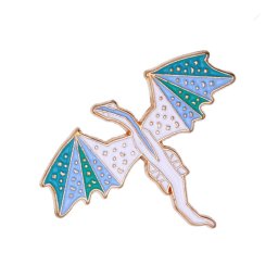 Martisor Brosa Dragon Albastru