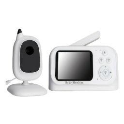 Monitor video pentru bebelusi cu camera si ecran LCD de 3.2 inchi cu camera vedere nocturna