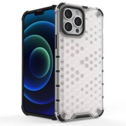 Husa Honeycomb Airbag Cover Hybrid Iphone 15 (6.1) Gri
