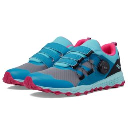Saucony Peregrine 12 Shield BOA (Little KidBig Kid) TurquoisePink