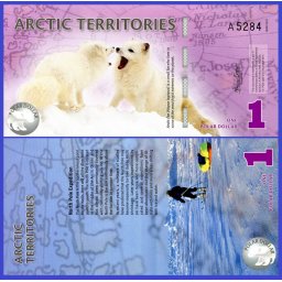 Antarctica 2012 - 1 dollar, necirculata