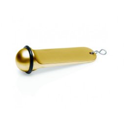 Breloc auriu fara gravura 11x3 cm pentru camere hotel sau pensiune