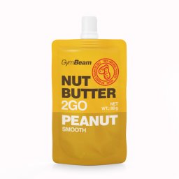 GymBeam Unt de nuci 2GO - unt de arahide 80 g