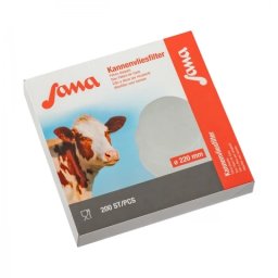 Filtru disc pentru lapte, Sana, 220 mm, 200 buc. :: 220 mm