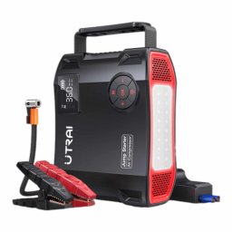 Starter auto 4 in 1 cu compresor UTRAI Jstar 5 de 2000A, Power bank, Baterie externa