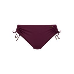 LASCANA Slip costum de baie 'Italy' roșu bordeaux