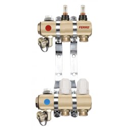 Distribuitor/colector-repartitor tip RZP 1'' 2 cai - RZP02S