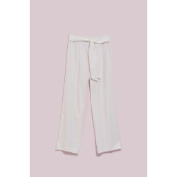 Marisse Women's Trousers L-Sp-4028 White