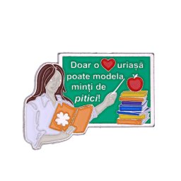 Martisor Brosa Tabla Inima Uriasa