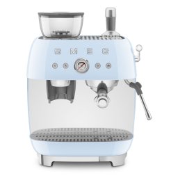 Espressor manual Smeg EGF03, dublu termoblock,1650w, 20 bar cu rasnita