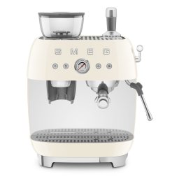 Espressor manual Smeg EGF03, dublu termoblock,1650w, 20 bar cu rasnita