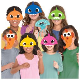 Set 8 masti Baby Shark 18 x 13 cm
