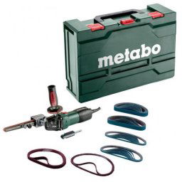 Masina de slefuit cu banda BFE 9-20 SET Metabo , putere 950 W , latime banda 6-19 mm , lungime 457 mm , motor Metabo Marathon
