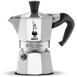 Espressor Bilaetti 1161 Moka Express Capacitate : 1 Material : Aluminiu Pentru o cafea espresso gustoasa