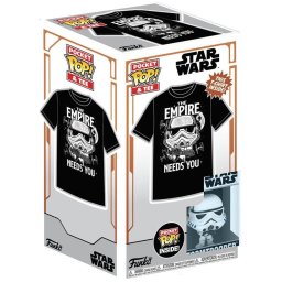 Funko Pocket & TEE Pop! Star Wars 63524 - Stormtrooper